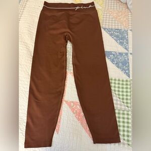 PINK Victoria's Secret Brown Leggings